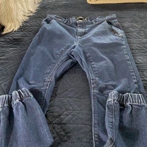 Slim jogger denim
